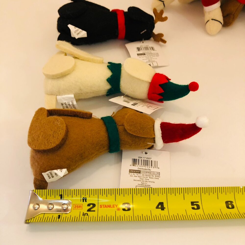 Target Bullseye Playground Christmas Holiday Felt Plush Dogs - Picture 16 of 16